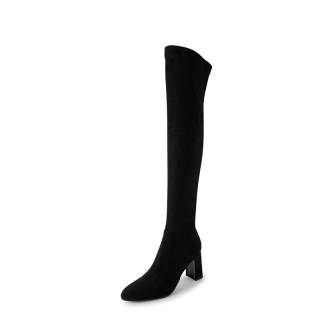 PWPJ Suede Over the knee Boots 8cm Women's