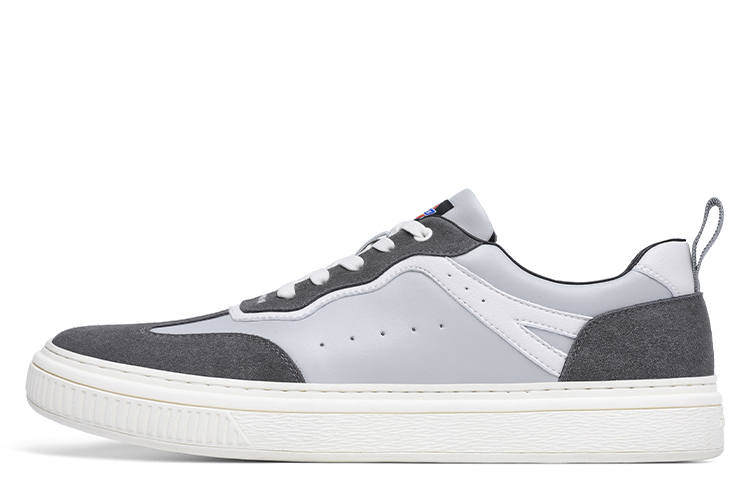Dickies Dickies Microfiber Leather Low top Skateboard Shoes Men's Black Gray