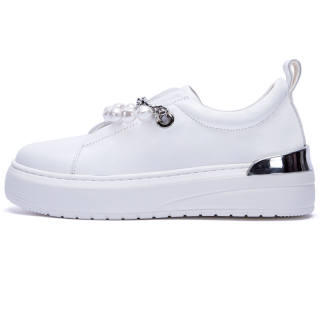 CHCH Ethereal Pearl Low top Stylish Skateboarding Shoes Women's White