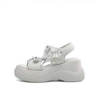 Rosa Bianca Sheepskin Beach Sandals Women's