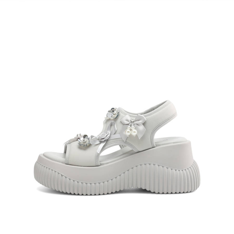 Rosa Bianca Sheepskin Beach Sandals Women's