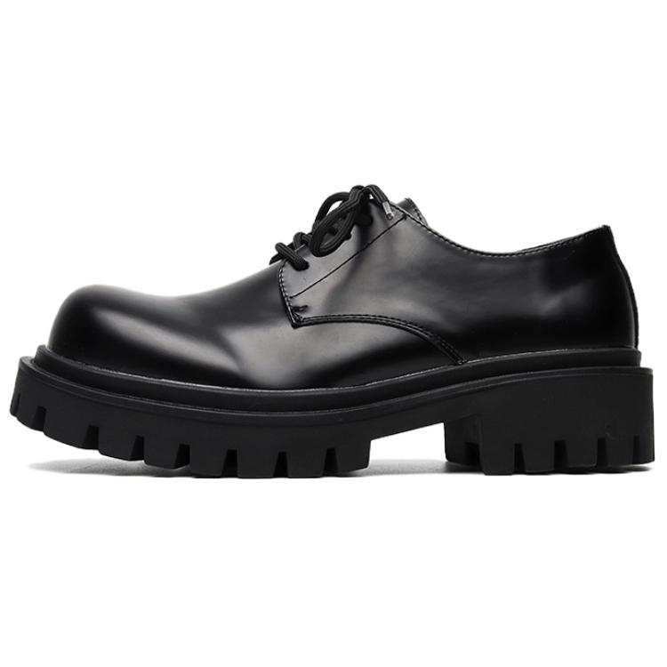 WEISHIBANGWEI WEISHIBANGWEI Microfiber Leather Casual Leather Shoes Men's Black