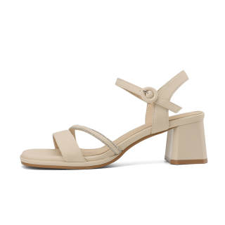 KEKAFU Pu One Strap Sandals 6CM Women's