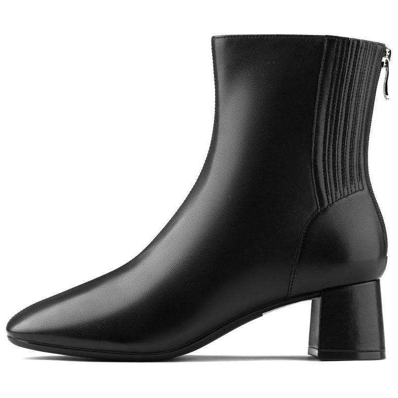 73Hours Effortless Mood Sheepskin Ankle Boots Women's