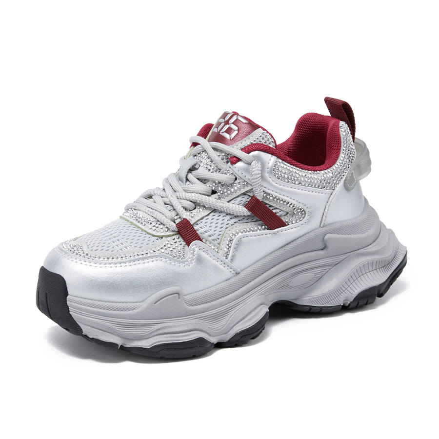 La Chapelle Minimalist Style Casual Petite Students' Party Elevator Shoes Synthetic Leather