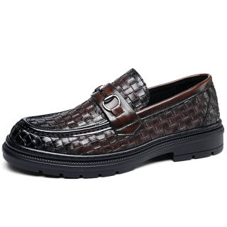 Playboy Cow Split Leather Gommino Loafers Men's