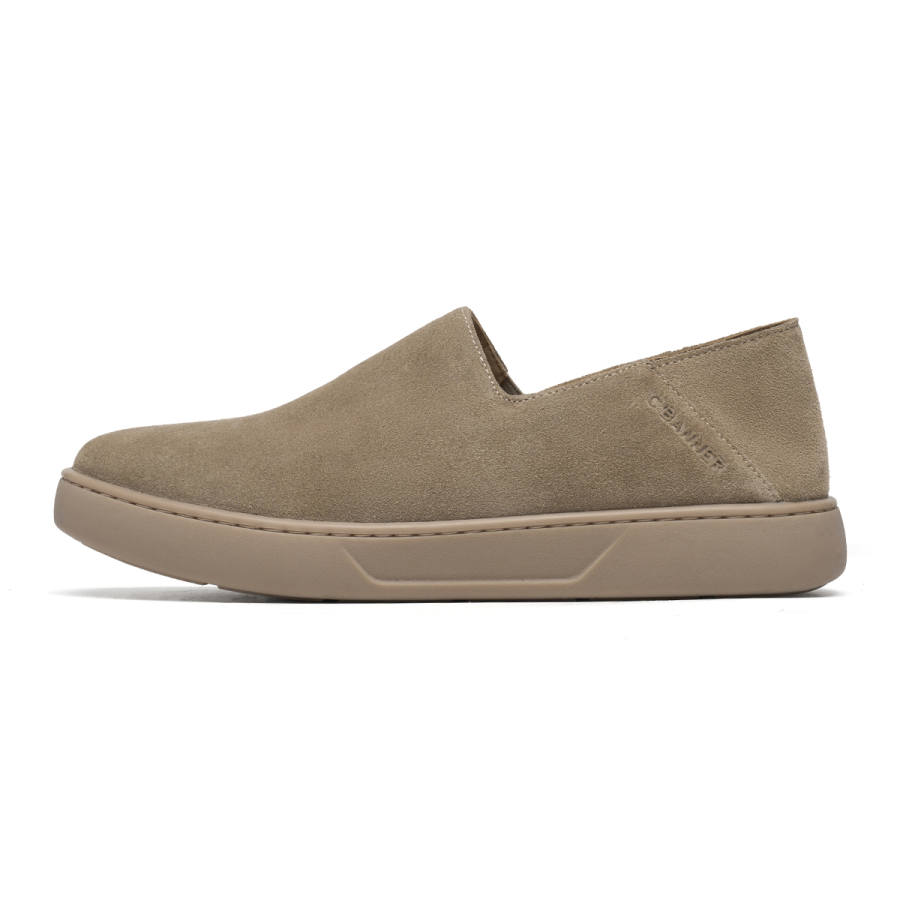 C°BANNER Cow Split Leather Casual Shoes Men's Sand