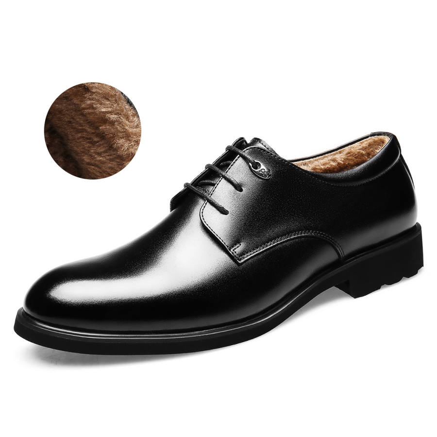 CHINT CHINT Cow Split Leather Dress Shoes Men's