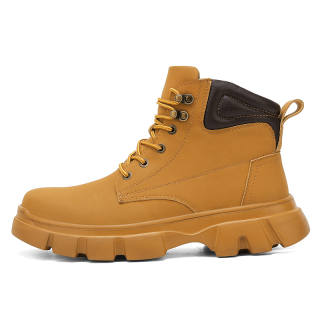 GONGNIULEITING Short Combat Boots Men's