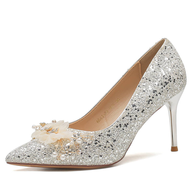 HKCP Slim Heel High Heels 6.5cm Women's