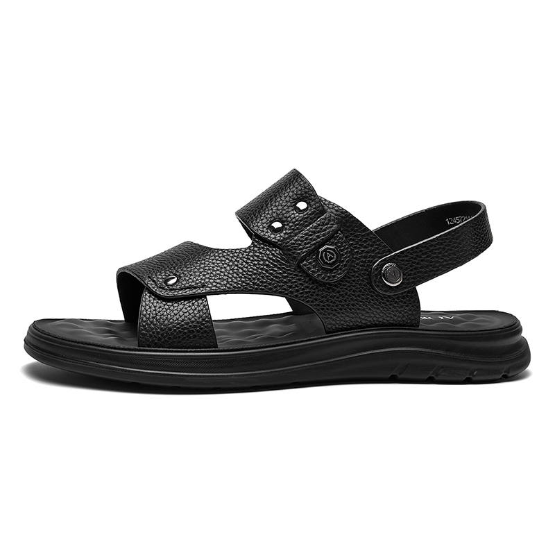 AOKANG AOKANG Beach Sandals Men's Black, Brown