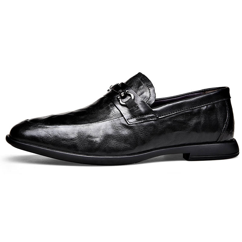 KACHILANG Casual Leather Shoes Men's Low Top