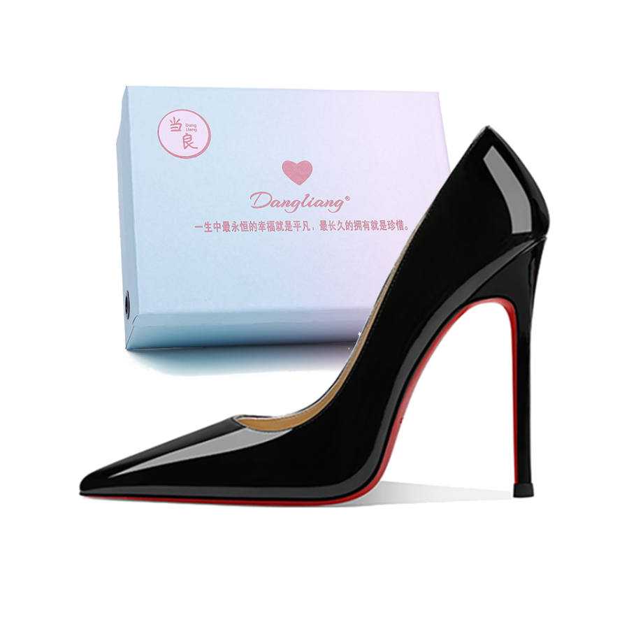 DANGLIANG DANGLIANG Microfiber Leather High Heels Women's Gift Box Set