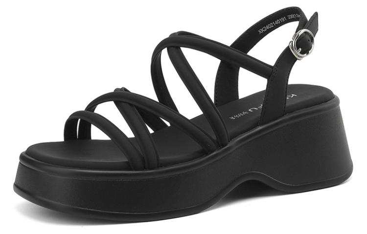 KEKAFU Pu Roman Sandals 6.5cm Women's