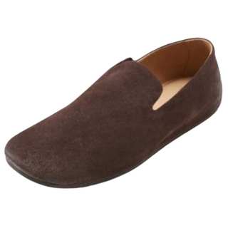 CROQUIS Cow Split Leather Casual Shoes Men's Coffee