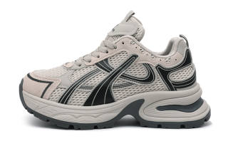 Mr.shang Mesh Chunky Sneakers Women's Beige