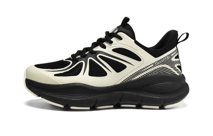HLA Fashion Trend Fabric Breathable Mid top Casual Running Shoes Men's