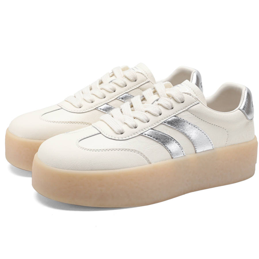 D:FUSE SCANDINAVIA D FUSE SCANDINAVIA German Army Trainers Cow Split Leather Low top Skateboard Shoes Women's