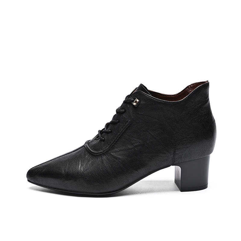 ZHR Ankle Boots Women's Black/Brown