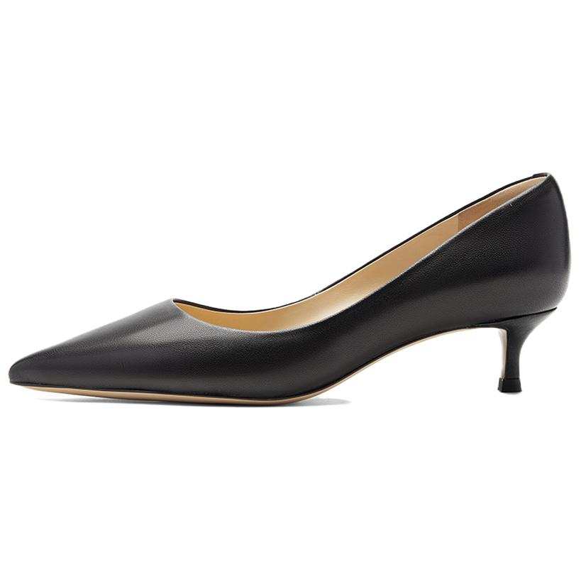 NINE WEST Sheepskin Slim Heel High Heels 4cm Women's