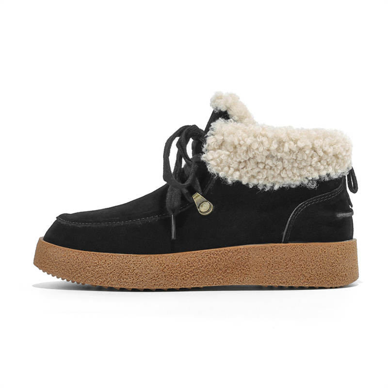 JOSINY Thermal Abrasion Resistant Fleece Lined Versatile, Comfortable Classic Snow Boots Women's