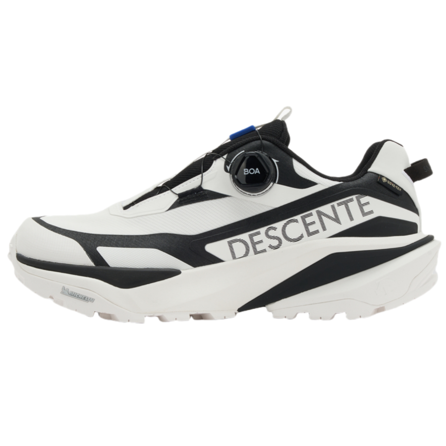 DESCENTE SKI STYLE Wear resistant And Waterproof Low top Hiking Shoes Unisex Black White