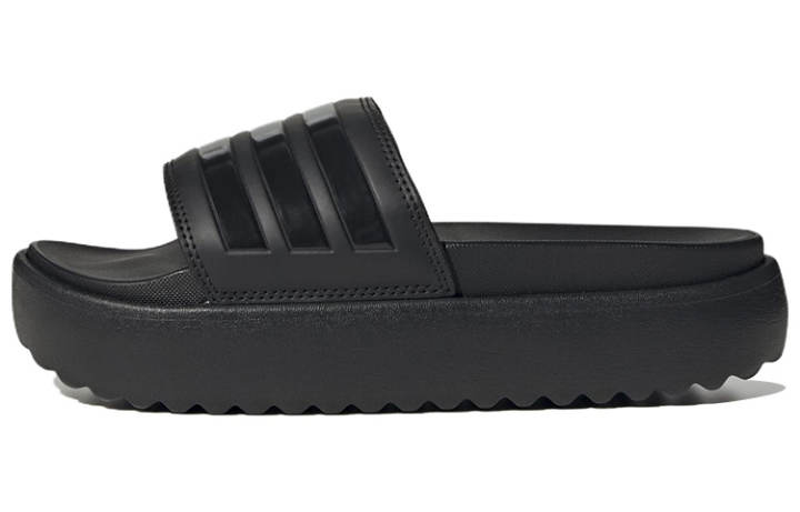 Adidas Adilette Wmns Adidas Platform Slide 'Triple Black' Women's