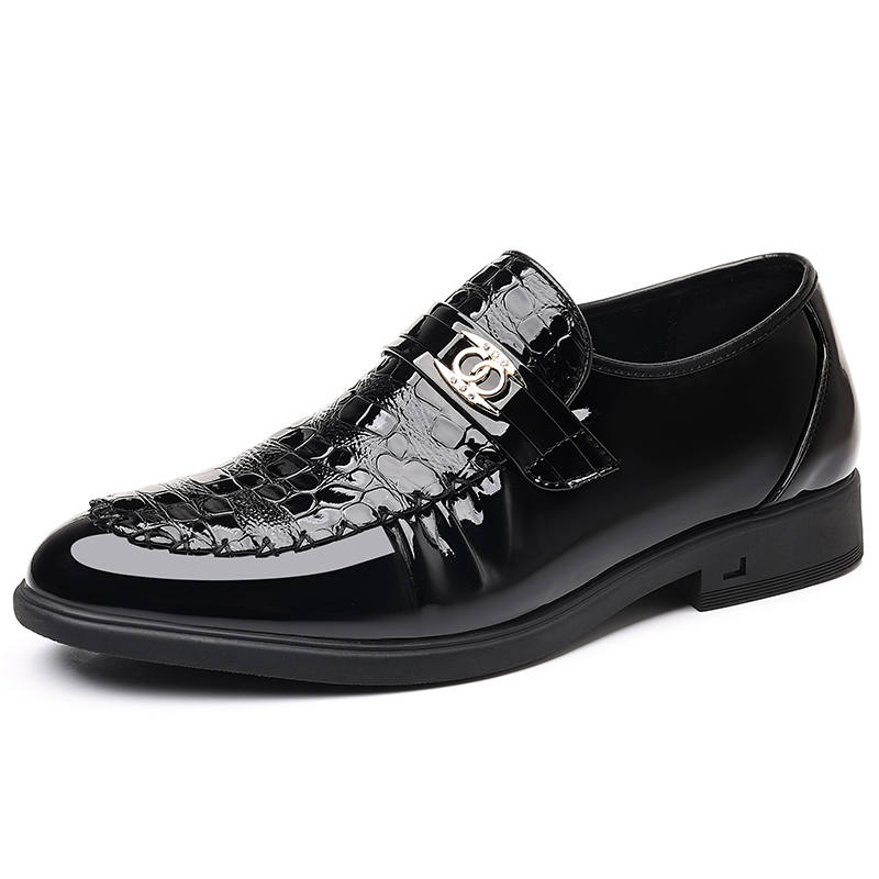 EGCHI Men's Casual Shoes Men's Low Top Black