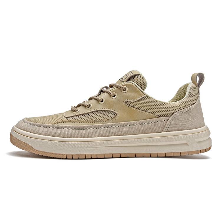 SATCHI SPORT Cushioning Lightweight Breathable Cushioning Lightweight Breathable Low top Casual Shoes Men's Beige