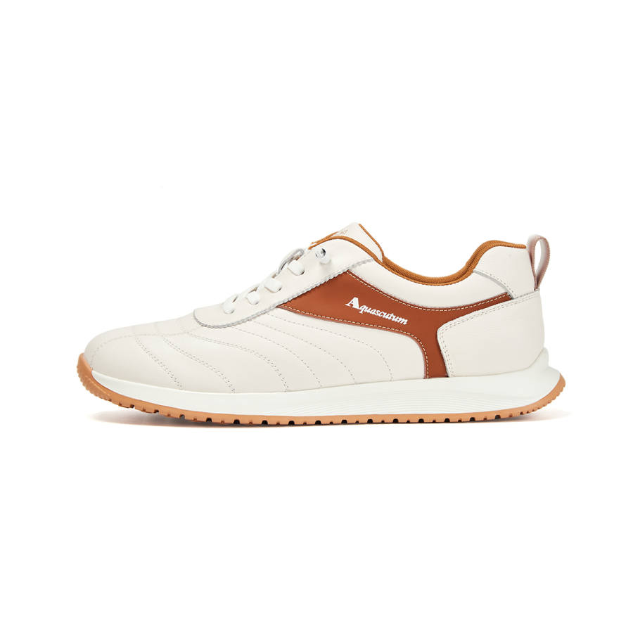 AQUASCUTUM Top Grain Cow Leather Low top Casual Shoes Men's