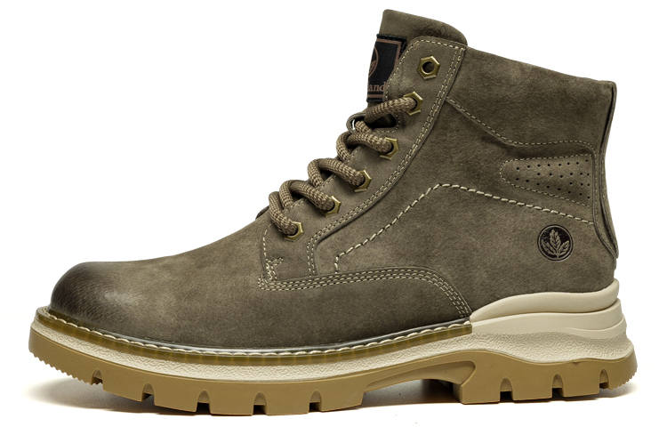 LEAVELAND Short Combat Boots 4.5cm Men's