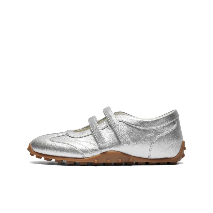 BELLE Synthetic Leather Flat Mary Jane Shoes Women's