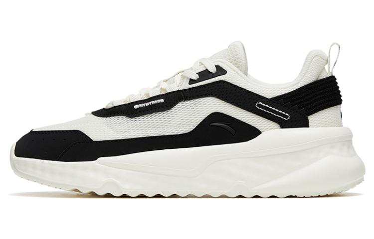 Anta Slip Resistant And Breathable Low top Sports Casual Shoes Women's White Black