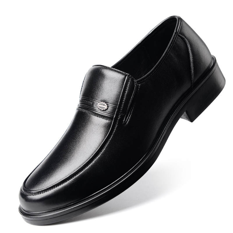 AOKANG Men's Shoes Dress Shoes Men's Black Brown