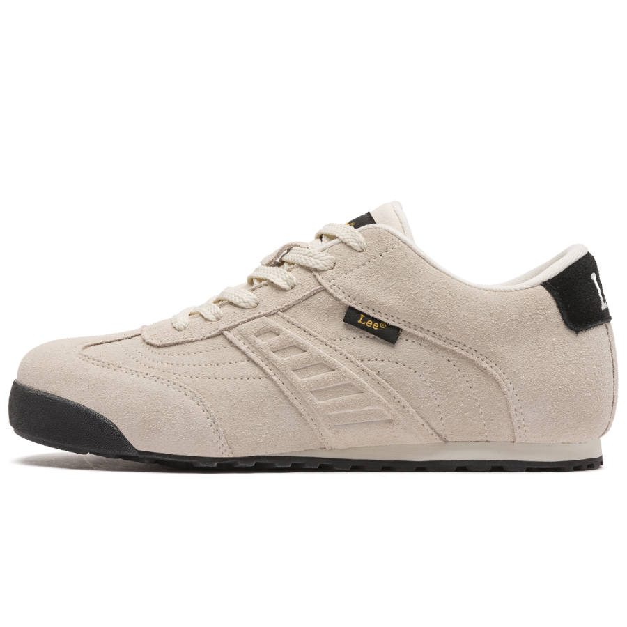 Lee Racing Shoes Cow Split Leather Abrasion Resistant Slip Resistant Low top Casual Shoes Men's