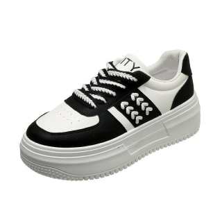 RYAW Pu Balance Height Increasing Balance Height Increasing Low top Skateboard Shoes Women's