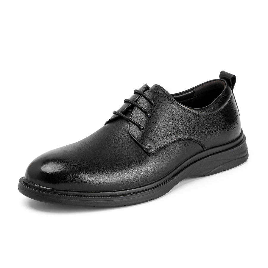 AOKANG Casual Leather Shoes Men's Black