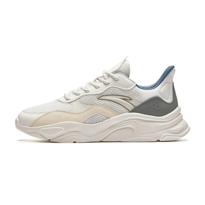 ANTA Anta Millennial Generation Cushioning Slip Resistant Low top Casual Shoes Men's White Green