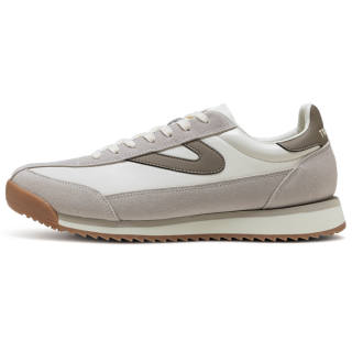 TRETORN Rawlins L Cow Split Leather Low top Casual Shoes Unisex Ecru Light Brown