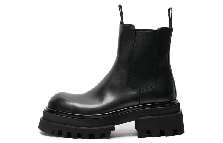 Viplander 16cm Chelsea Boots 8cm Men's Black