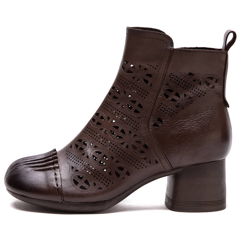 JIEZHOU Ankle Boots Women's