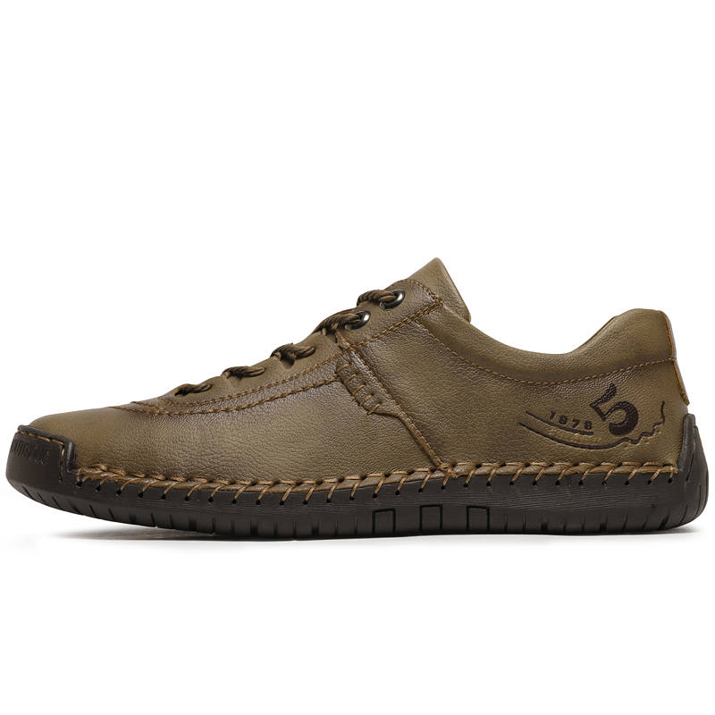 WENNAI Men's Casual Shoes Men's Low Top Green