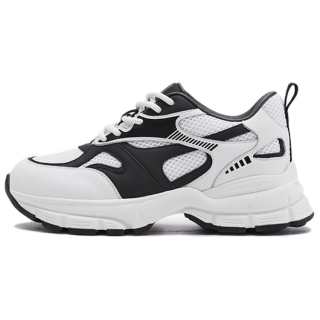 Le Saunda Cow Leather Abrasion Resistant Abrasion Resistant Low top Chunky Sneakers Women's