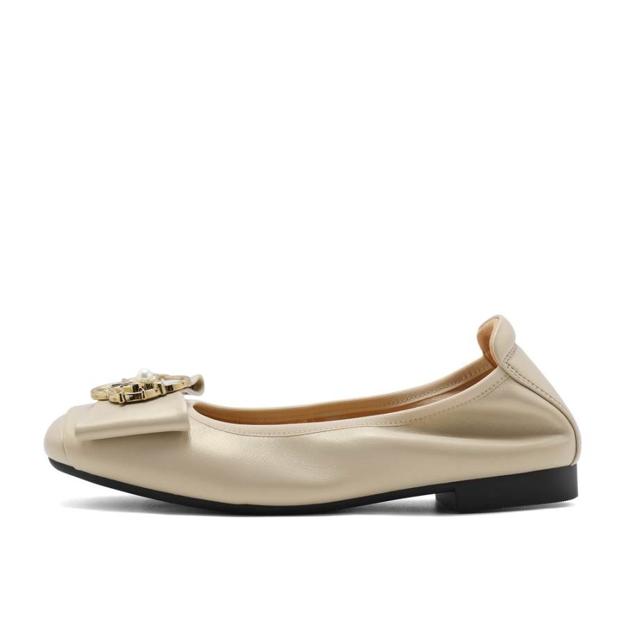 BELLE Sheepskin Casual Shoes 1.5cm Women's