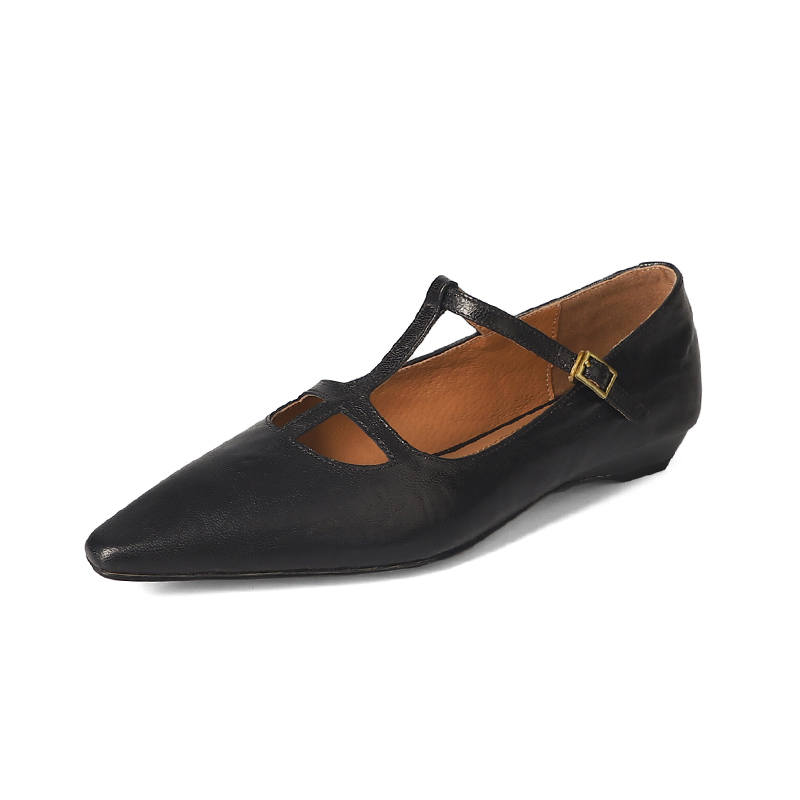 Echo&yolo Sheepskin Casual Shoes 2.2cm Women's