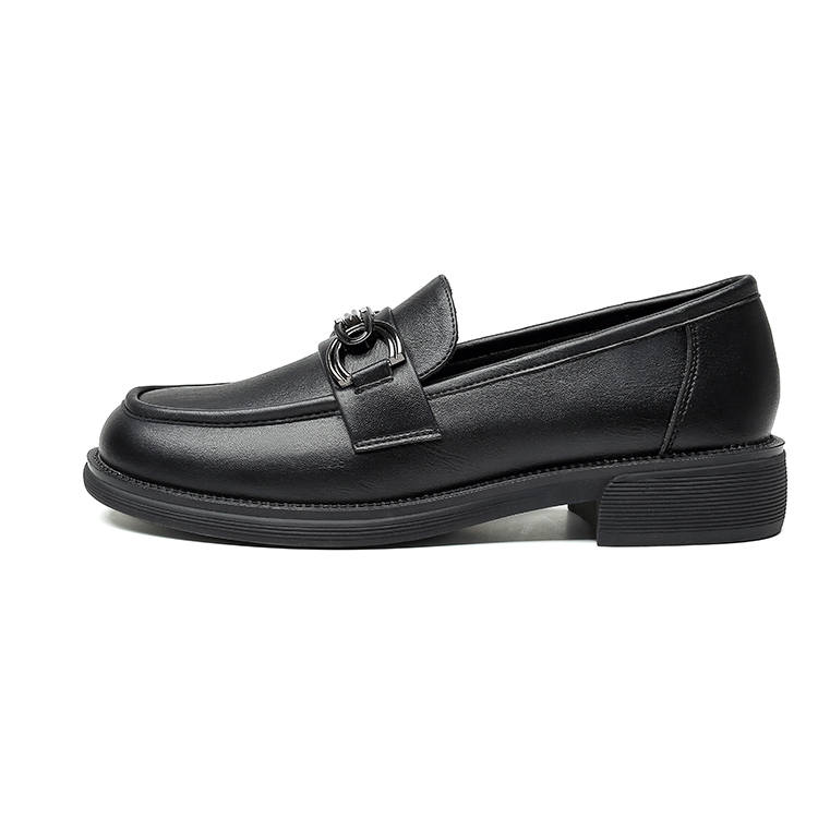 DUSTO Loafers Women's Black, Beige