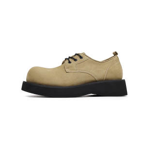 MUPPLE Men's Casual Shoes Men's Low Top Camel/Khaki