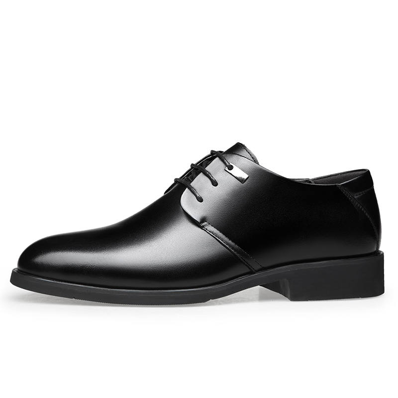 Shanpijiang Cow Split Leather Dress Shoes Men's