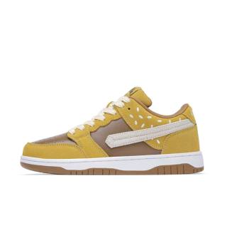 Vandytheburger Skateboard Shoes Unisex Low Top Yellow