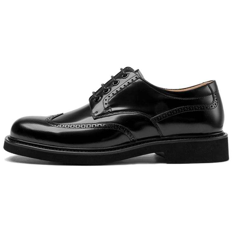 AOKANG Dress Shoes Men's Low Top Black